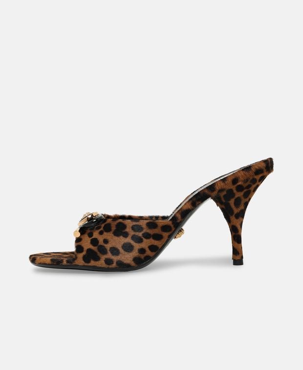 Versace Mules Opera Bow