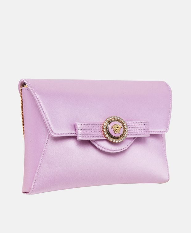 Versace Satin clutch bag