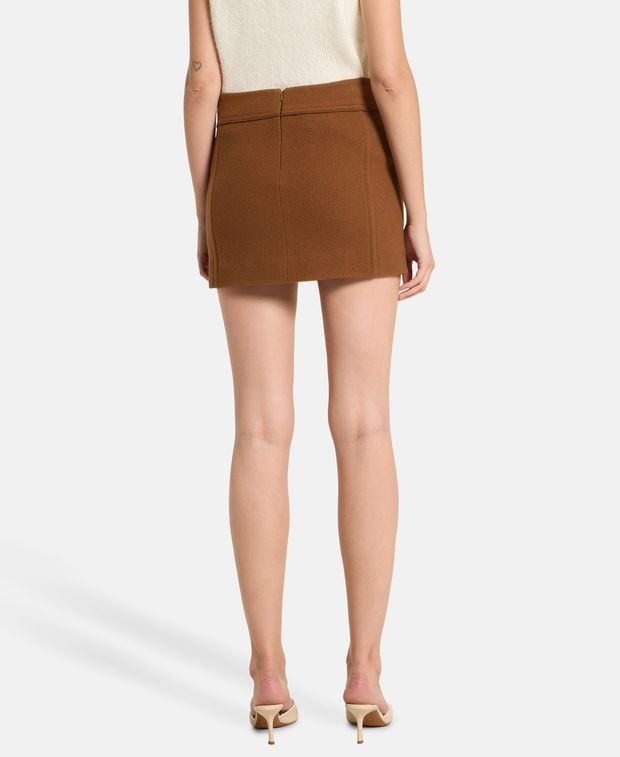 Victoria Beckham Wool-blend skirt