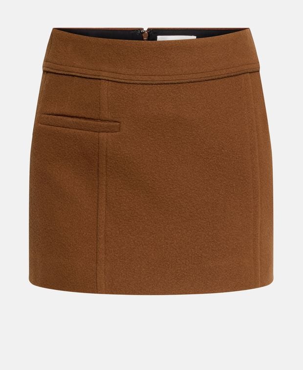 Victoria Beckham Wool-blend skirt