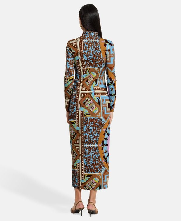 Tory Burch Midi dress Geomatric Garden