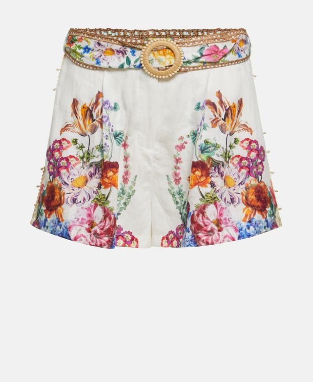 Camilla Linen shorts