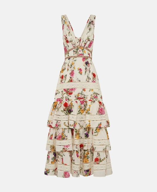 Camilla Silk-blend dress