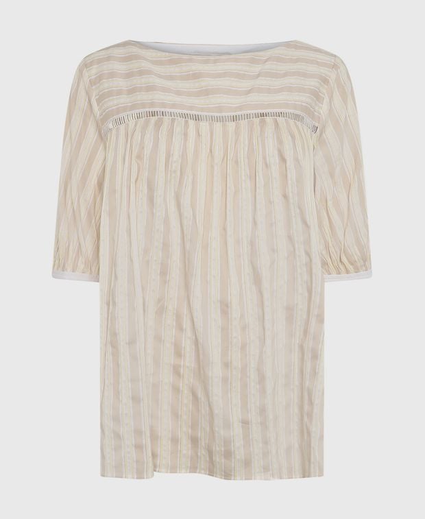 Chloé Silk-blend shirt blouse