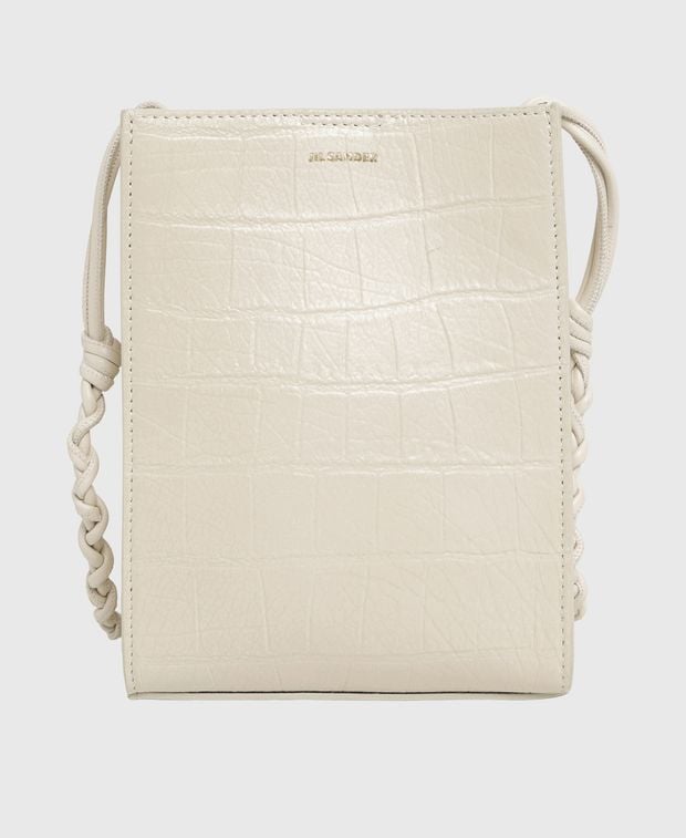 Jil Sander Leather cross body bag Tangle