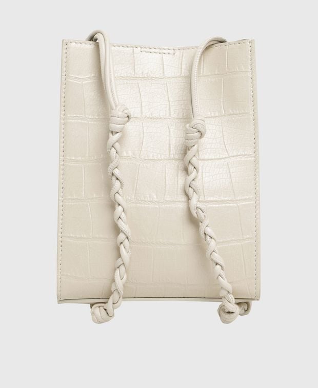 Jil Sander Leather cross body bag Tangle