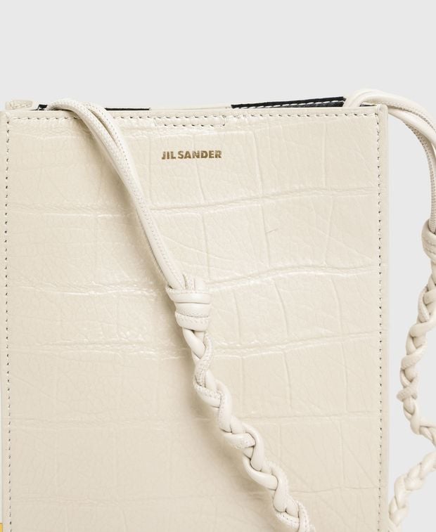 Jil Sander Leather cross body bag Tangle