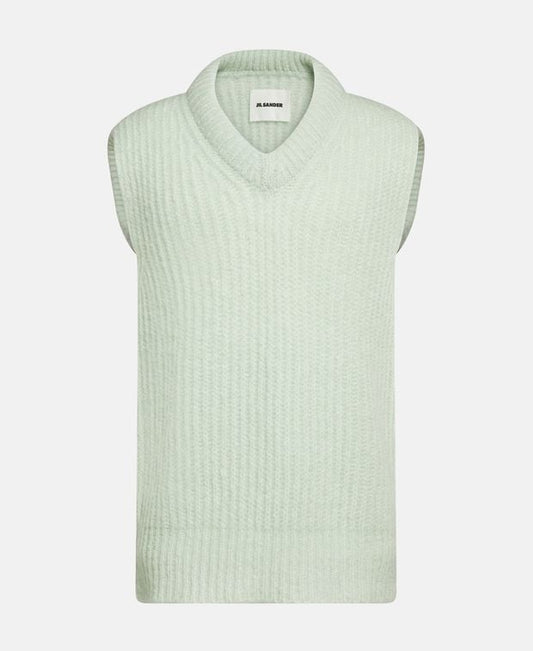 Jil Sander Wool sleeveless pullover
