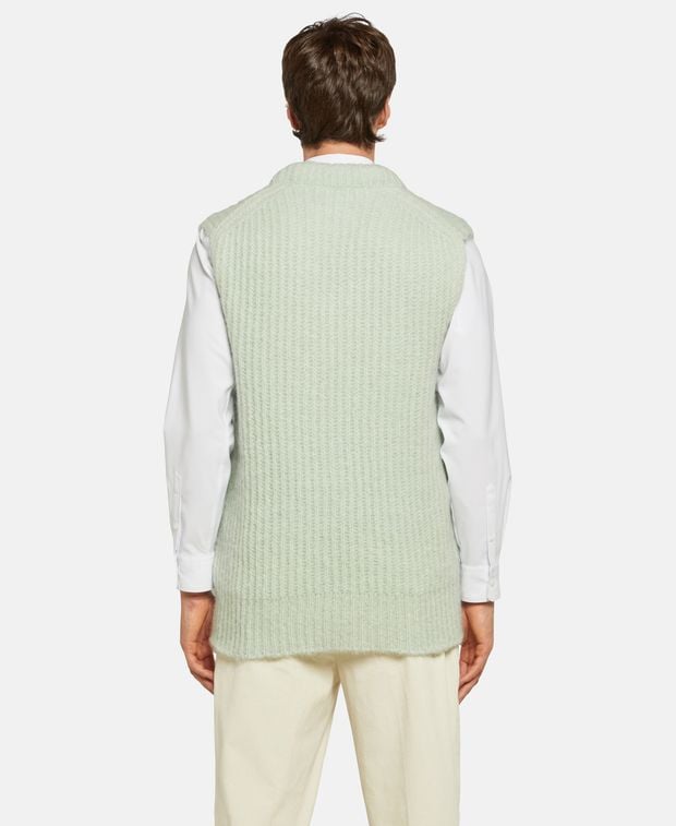 Jil Sander Wool sleeveless pullover