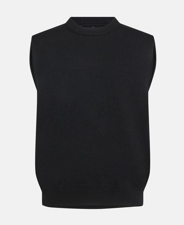 Jil Sander Wool-blend sleeveless pullover