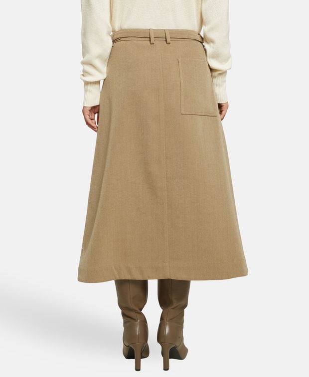 Jil Sander Wool skirt