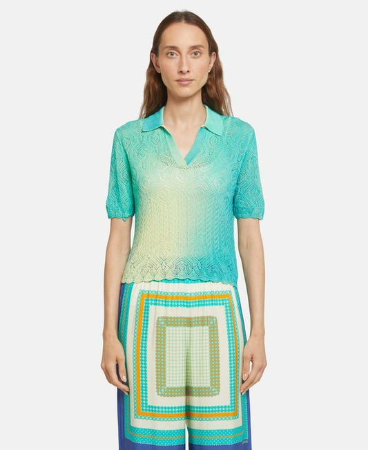 Simkhai Knitted polo shirt