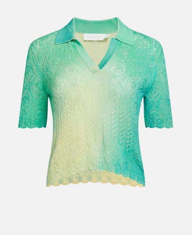 Simkhai Knitted polo shirt