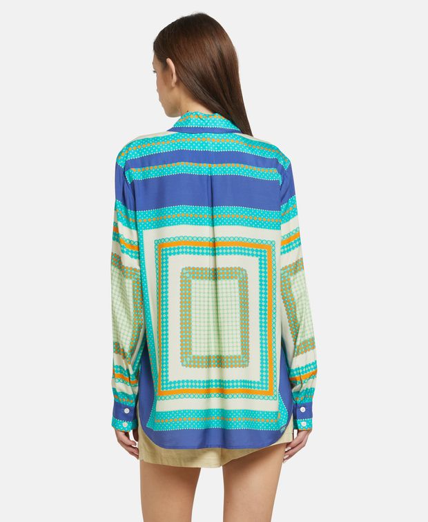 Simkhai Silk-blend blouse