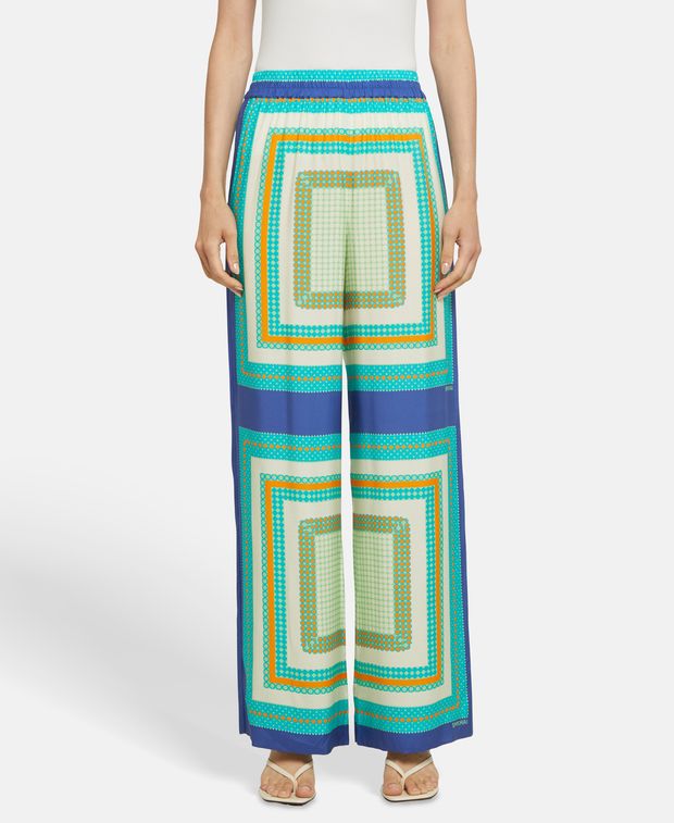 Simkhai Silk-blend trousers