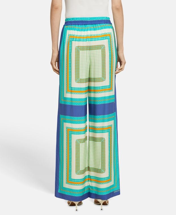 Simkhai Silk-blend trousers