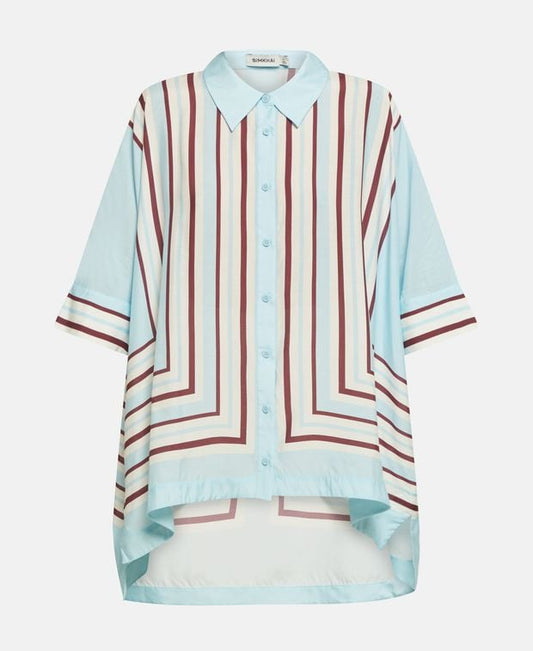 Simkhai Silk-blend blouse