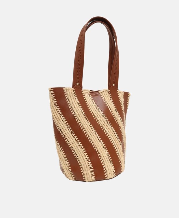 Simkhai Leather bucketbag Talia
