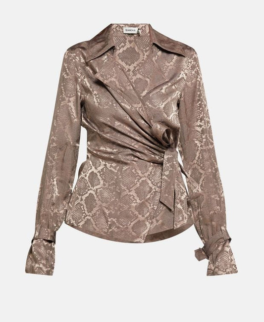 Simkhai Wrap blouse