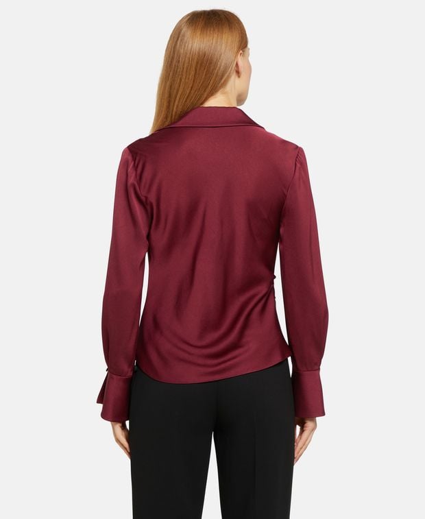 Simkhai Satin shirt blouse