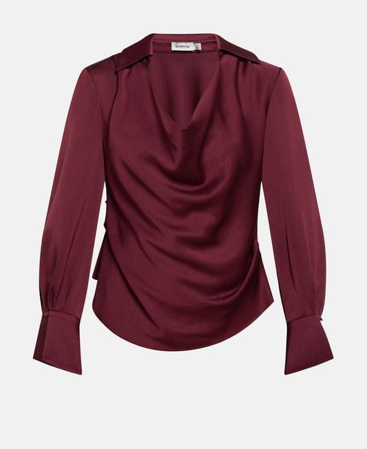 Simkhai Satin shirt blouse