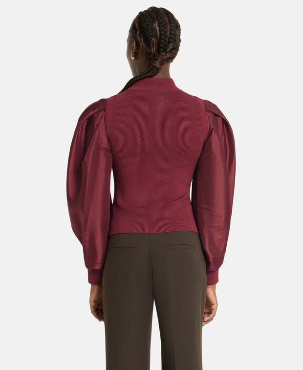 Simkhai Long-sleeved jumper Jackie taffeta