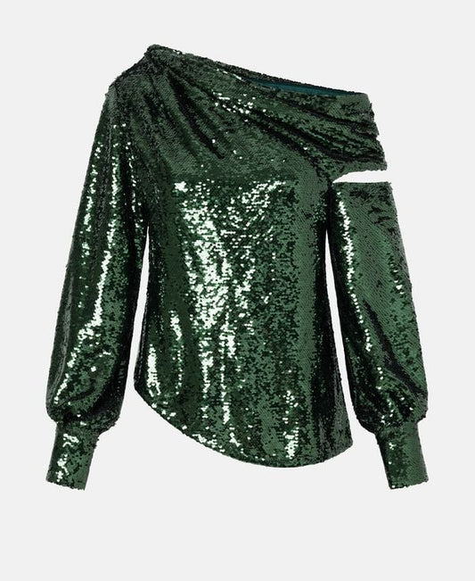 Simkhai Sequinned blouse