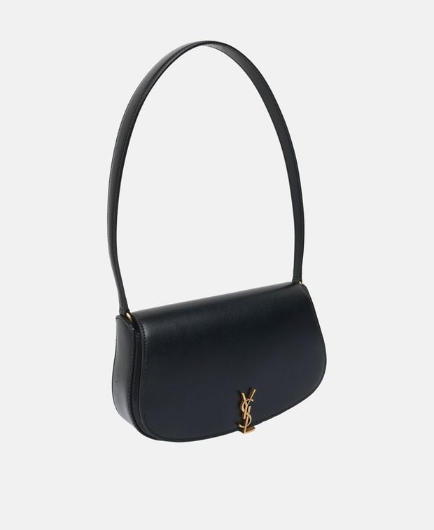Saint Laurent Leather shoulder bag Mini Voltaire