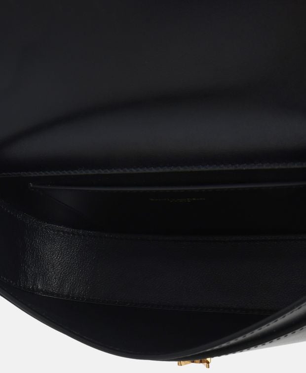 Saint Laurent Leather shoulder bag Mini Voltaire
