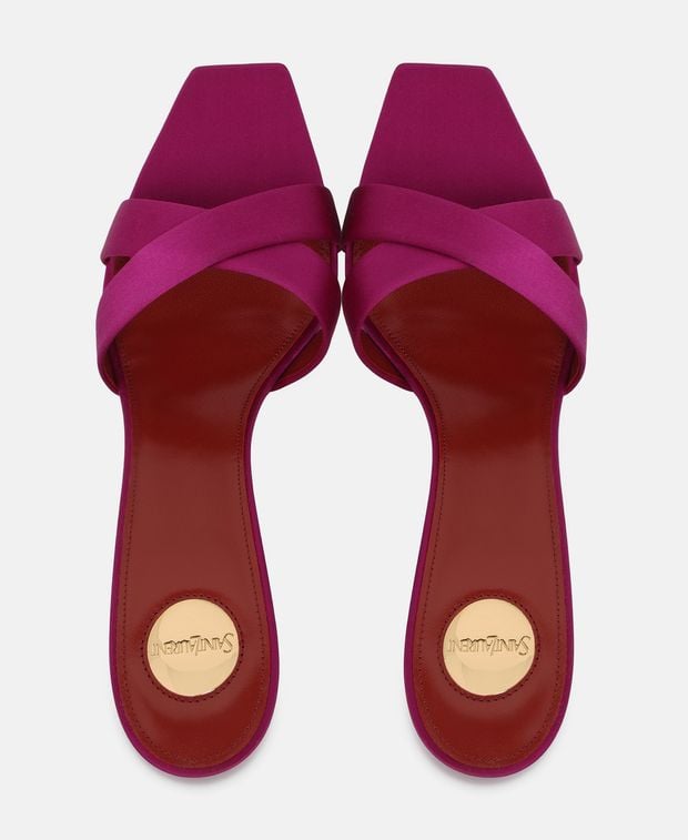 Saint Laurent Mules