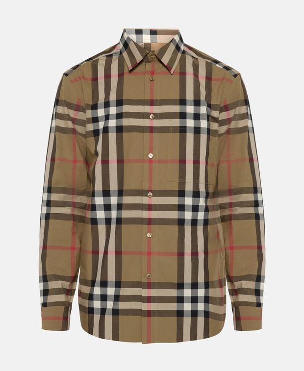 Burberry Long-sleeved shirt - casual fit Claverdon