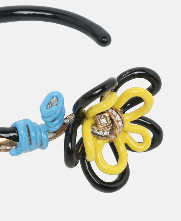 Bottega Veneta Open bangle Flower