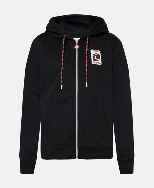 Casablanca Hooded sweat jacket