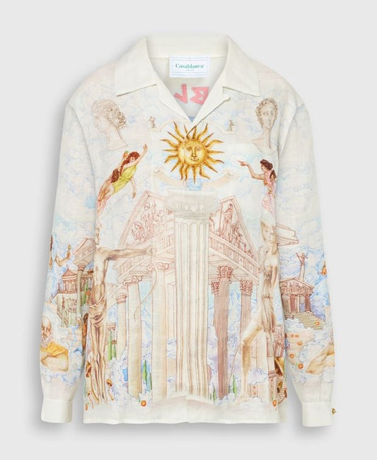 Casablanca Linen blouse