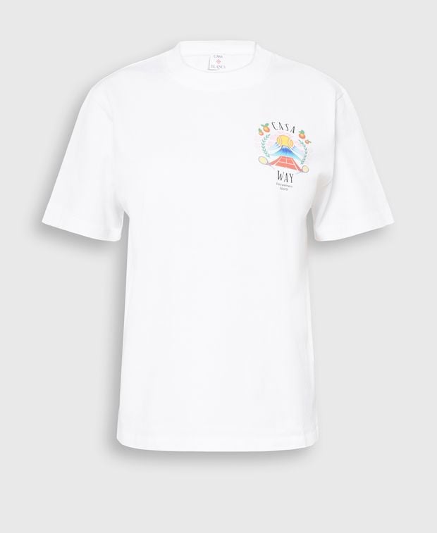 Casablanca Crew neck t-shirt Casa Way