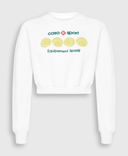 Casablanca Crop sweatshirt