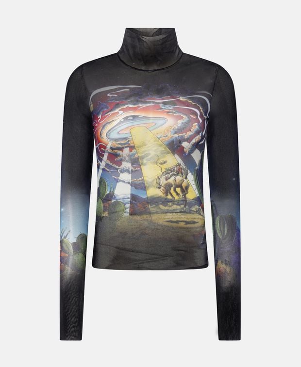 Casablanca Long-sleeved top Cowboy De L'Espace