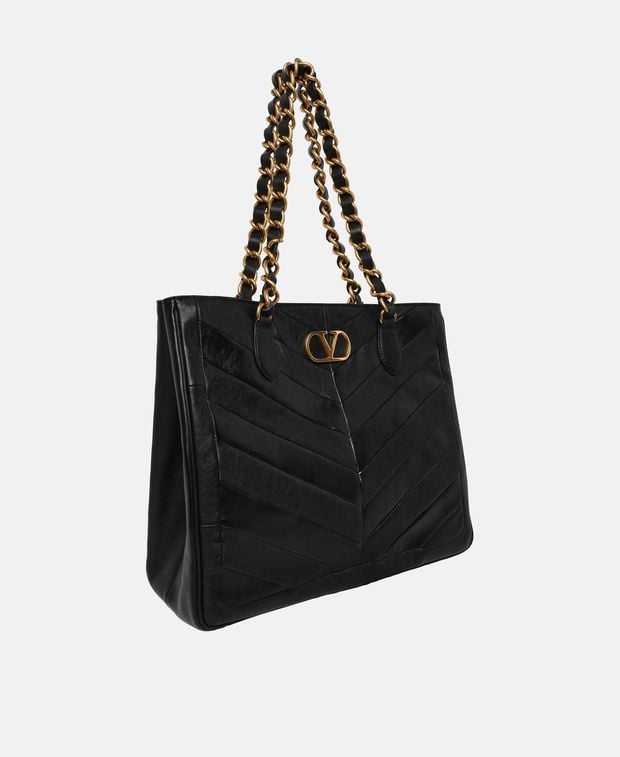 Valentino Garavani Leather tote bag Laseine