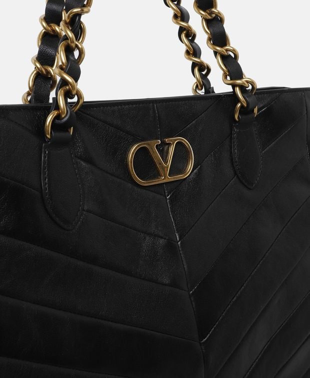Valentino Garavani Leather tote bag Laseine