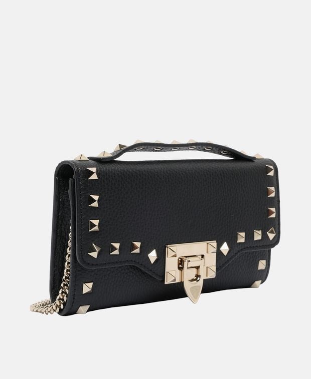 Valentino Garavani Wallet with shoulder strap Rockstud