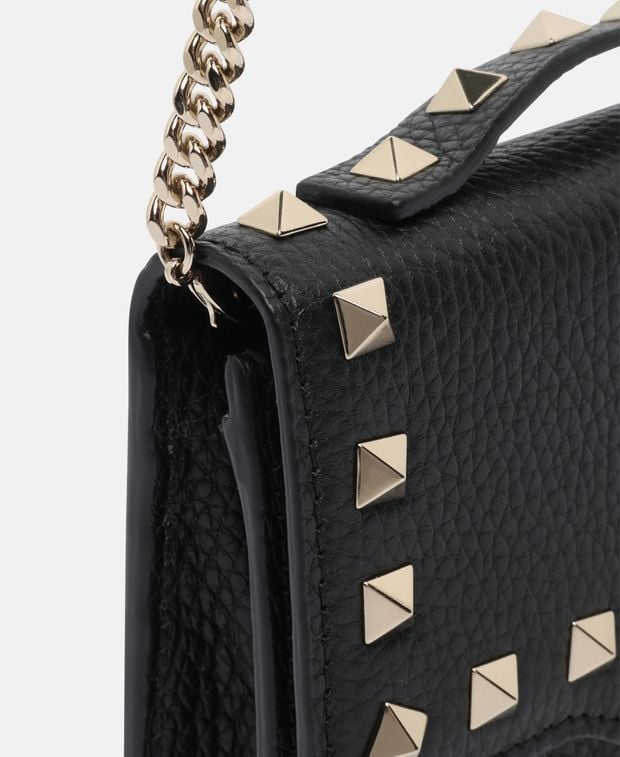Valentino Garavani Wallet with shoulder strap Rockstud