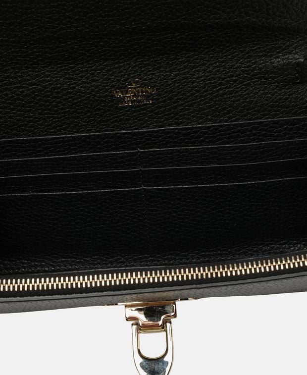 Valentino Garavani Wallet with shoulder strap Rockstud