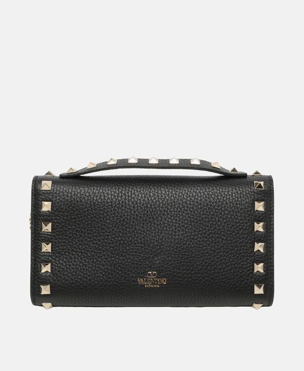 Valentino Garavani Wallet with shoulder strap Rockstud