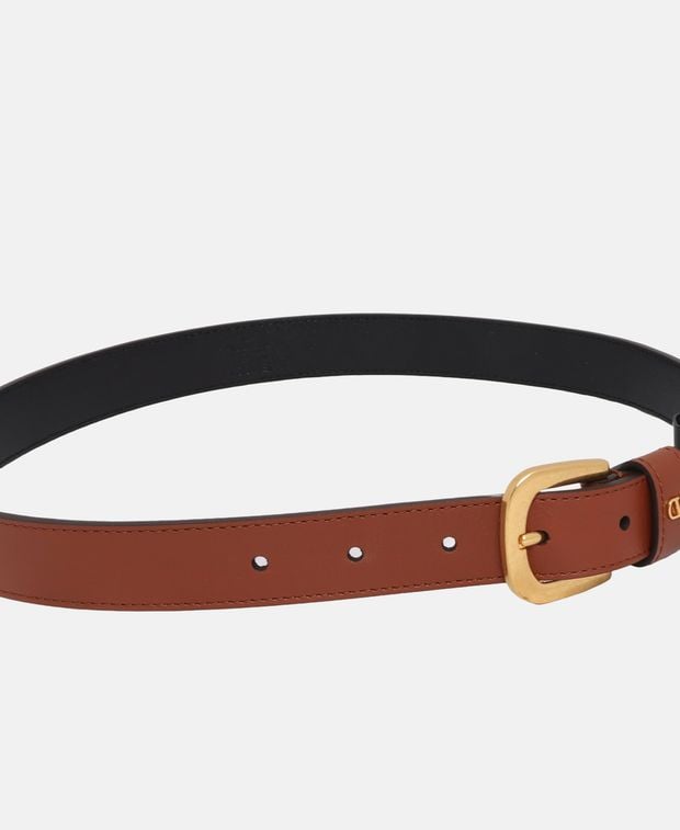 Valentino Garavani Leather belt Vlogo Signature