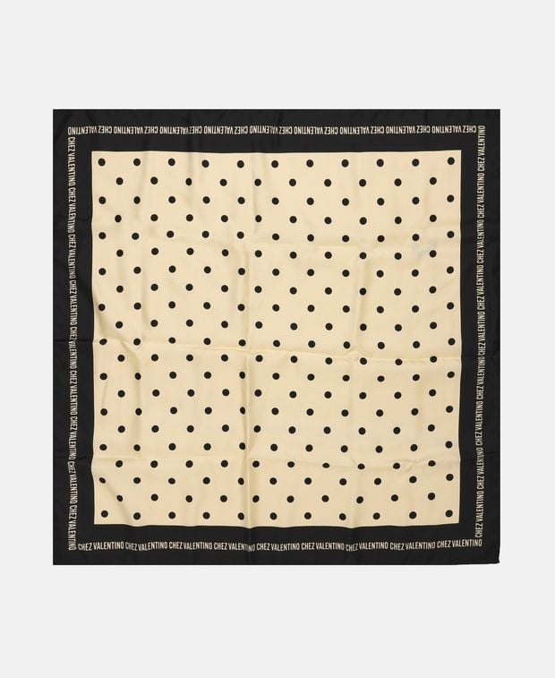 Valentino Garavani Silk square scarf Chez