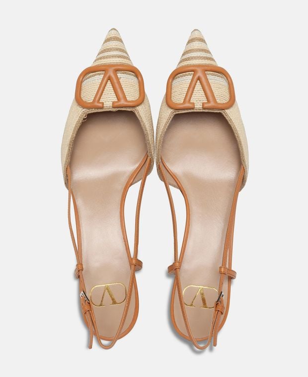 Valentino Garavani Slingback pumps Vlogo Signature