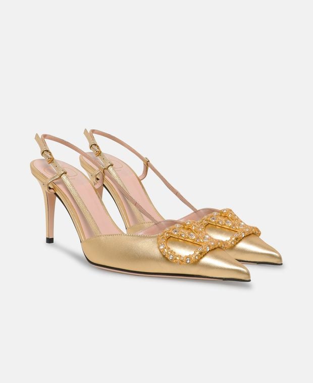 Valentino Garavani Slingback pumps Vlogo Signature