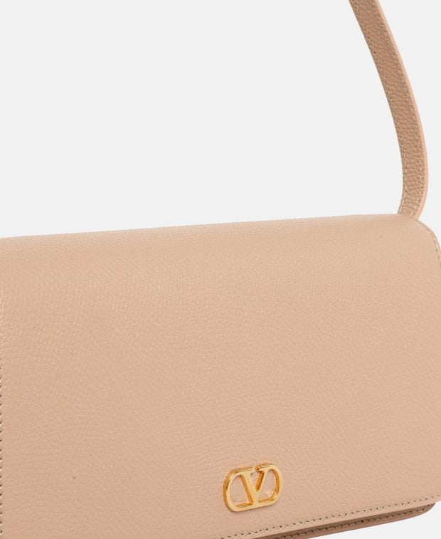 Valentino Garavani Leather shoulder bag Vlogo Signature