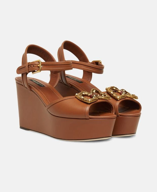 Dolce & Gabbana Wedge sandals Bianca
