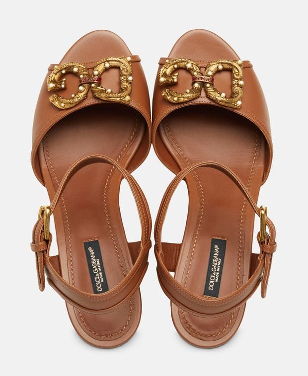 Dolce & Gabbana Wedge sandals Bianca